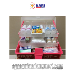 Hộp Cứu Thương FIRST AID KIT (Dùng cho 40 người)